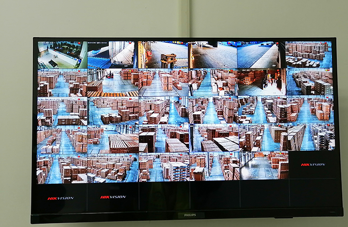 南京某大型物流公司视频监控系统工程